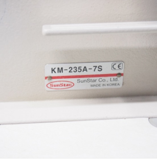 썬스타KM-235A-7S 자동본봉 재봉기