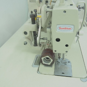 썬스타235A 감속기부착 재봉기